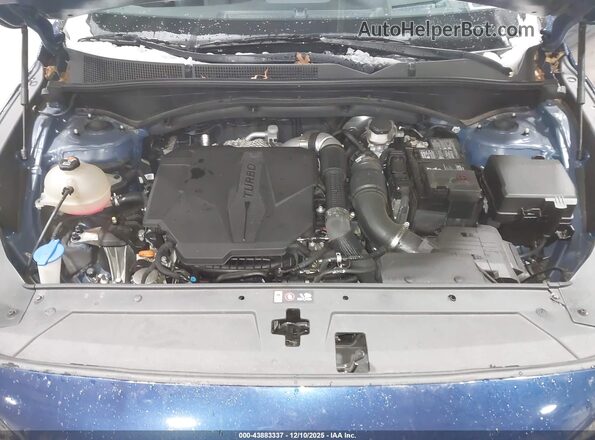 5NMS5DAL2NH480303 2022 HYUNDAI SANTA FE CALLIGRAPHY Blue Rear view