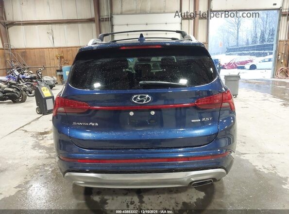 5NMS5DAL2NH480303 2022 HYUNDAI SANTA FE CALLIGRAPHY Blue 