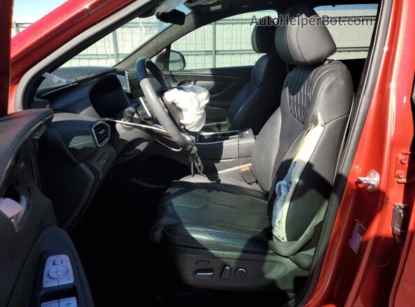 5NMS5DAL9PH574407 2023 HYUNDAI SANTA FE CALLIGRAPHY Red Vista interior delantera
