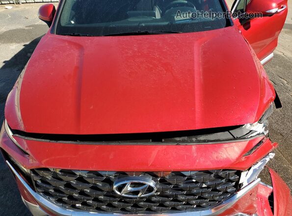 5NMS5DAL9PH574407 2023 HYUNDAI SANTA FE CALLIGRAPHY Red Vista del compartimento del motor