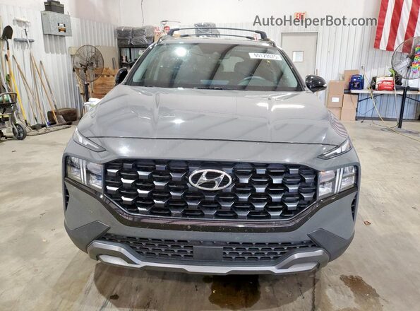 5NMS64AJ0NH433573 2022 HYUNDAI SANTA Gray Widok z przodu