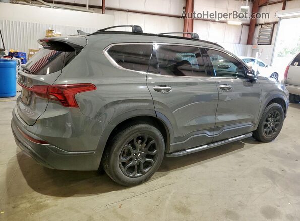 5NMS64AJ0NH433573 2022 HYUNDAI SANTA Gray Tył prawy