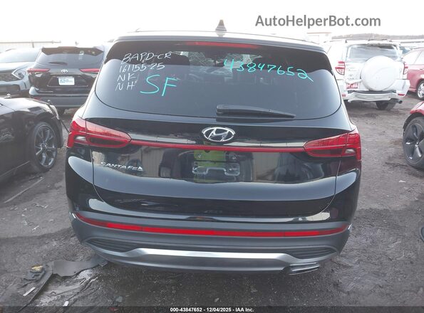 5NMS64AJ8MH349399 2021 HYUNDAI SANTA FE Черный 