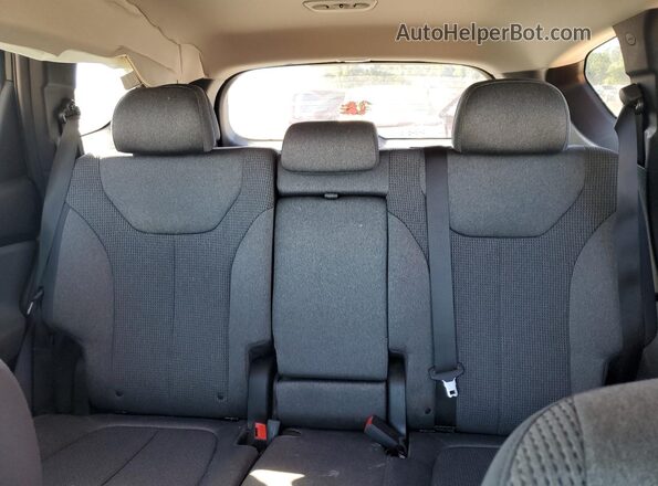 5NMS6DAJ0MH322228 2021 HYUNDAI SANTA Black უკანა სავარძლების ხედი