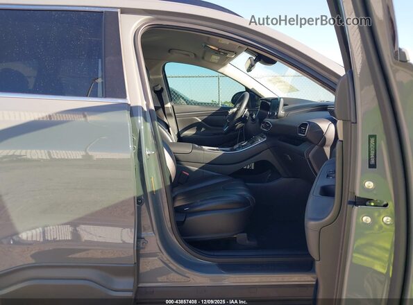 5NMS6DAJ4NH474983 2022 HYUNDAI SANTA FE Gray Widok wnętrza z przodu