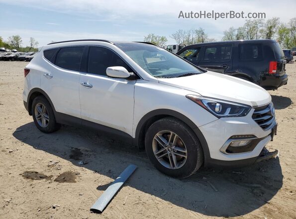 5NMZUDLB1JH090549 2018 HYUNDAI SANTA White 
