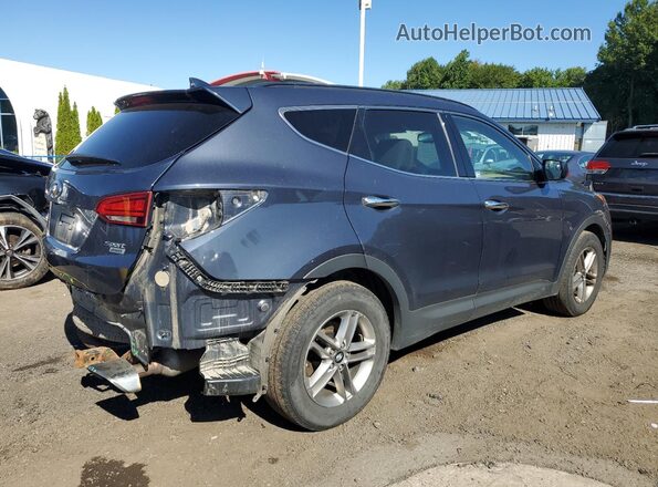 5NMZUDLB7HH035307 2017 HYUNDAI SANTA Blue Tył prawy