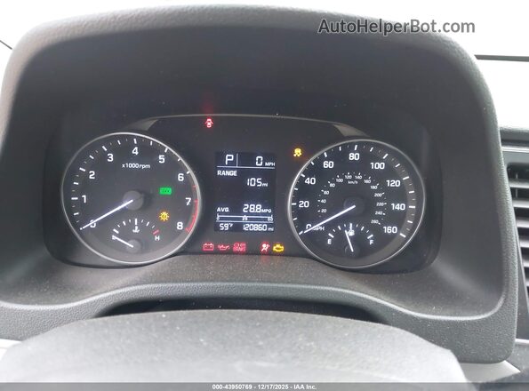 5NPD74LF1HH101700 2017 HYUNDAI ELANTRA Beige Widok tylnych siedzeń