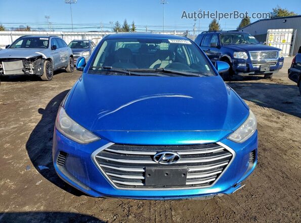 5NPD84LF0HH189250 2017 HYUNDAI ELANTRA Blue Դիմացի տեսք