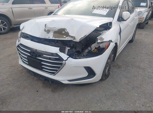 5NPD84LF0JH339914 2018 HYUNDAI ELANTRA White Vista frontal