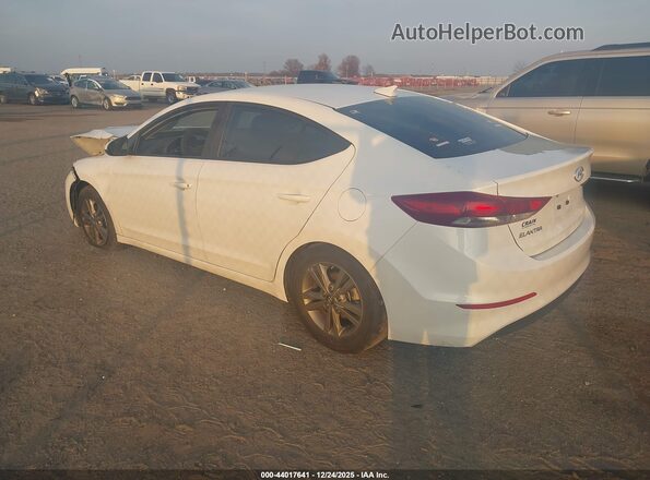 5NPD84LF0JH339914 2018 HYUNDAI ELANTRA White Trasero izquierdo