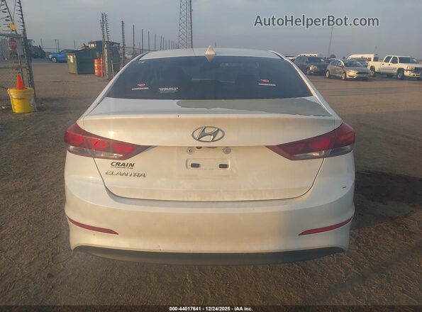 5NPD84LF0JH339914 2018 HYUNDAI ELANTRA White 