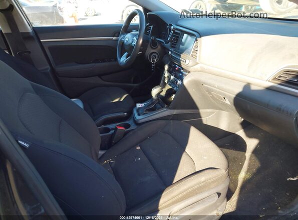 5NPD84LF0LH549299 2020 HYUNDAI ELANTRA Black წინა სალონის ხედი