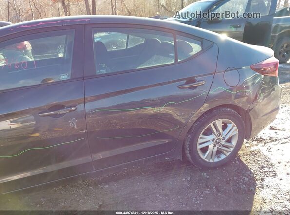 5NPD84LF0LH549299 2020 HYUNDAI ELANTRA Black წინა ხედი