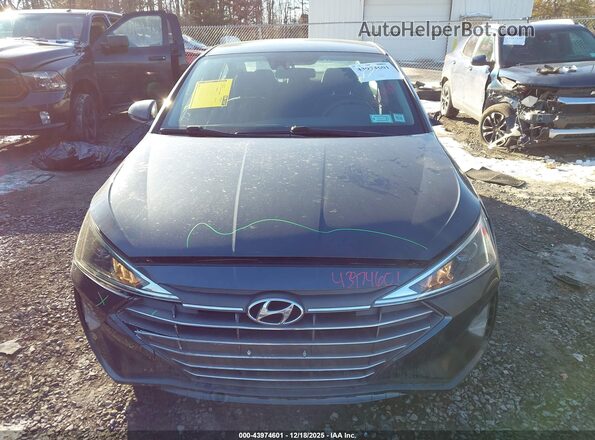 5NPD84LF0LH549299 2020 HYUNDAI ELANTRA Black ხელსაწყოთა პანელის ხედი
