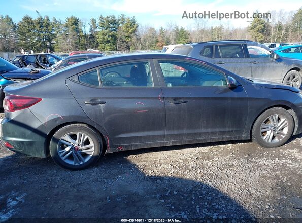 5NPD84LF0LH549299 2020 HYUNDAI ELANTRA Black უკანა სალონის ხედი