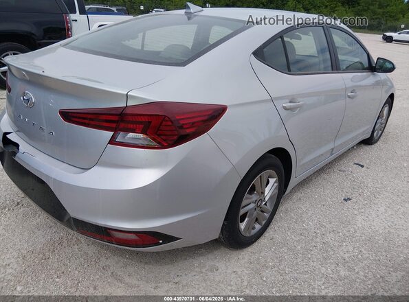 5NPD84LF1KH493940 2019 HYUNDAI ELANTRA Silver 