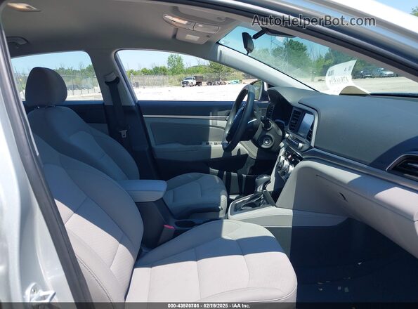 5NPD84LF1KH493940 2019 HYUNDAI ELANTRA Silver 