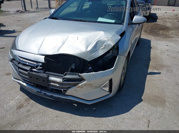 5NPD84LF1KH493940 2019 HYUNDAI ELANTRA Silver 