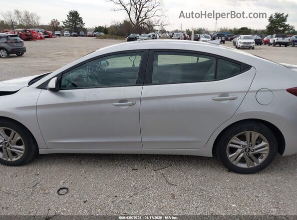 5NPD84LF1KH493940 2019 HYUNDAI ELANTRA Silver 
