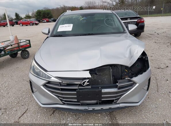 5NPD84LF1KH493940 2019 HYUNDAI ELANTRA Silver 
