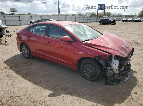 5NPD84LF3JH333007 2018 HYUNDAI ELANTRA Red Передня права чверть
