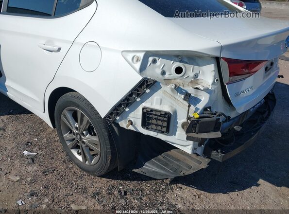 5NPD84LF5JH293478 2018 HYUNDAI ELANTRA White 