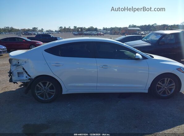 5NPD84LF5JH293478 2018 HYUNDAI ELANTRA White 