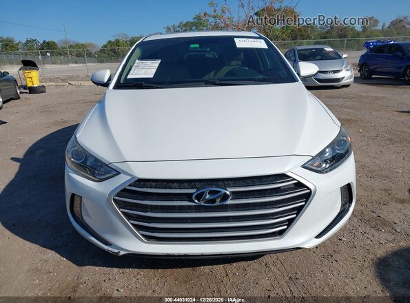 5NPD84LF5JH293478 2018 HYUNDAI ELANTRA White 