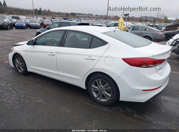 5NPD84LF5JH399445 2018 HYUNDAI ELANTRA White 