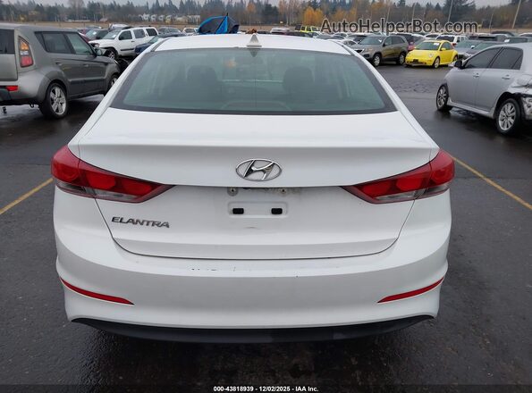 5NPD84LF5JH399445 2018 HYUNDAI ELANTRA White 