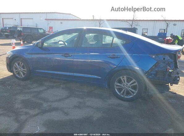 5NPD84LF6HH014856 2017 HYUNDAI ELANTRA Blue 
