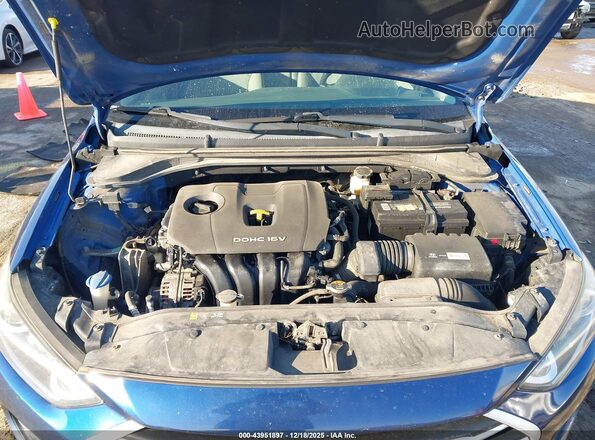 5NPD84LF6HH014856 2017 HYUNDAI ELANTRA Blue უკანა ხედი