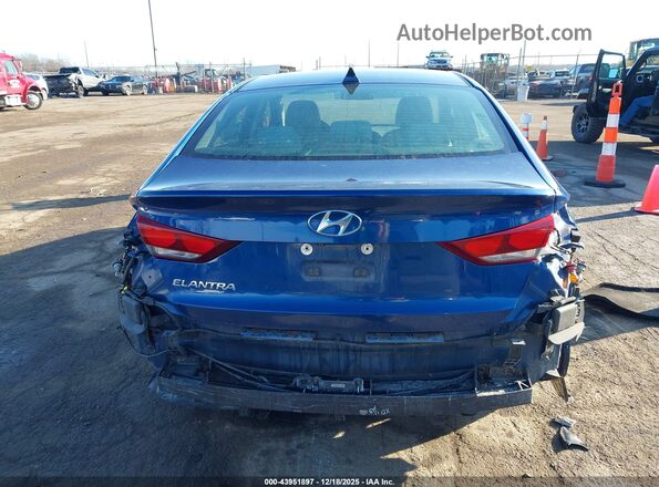 5NPD84LF6HH014856 2017 HYUNDAI ELANTRA Blue 