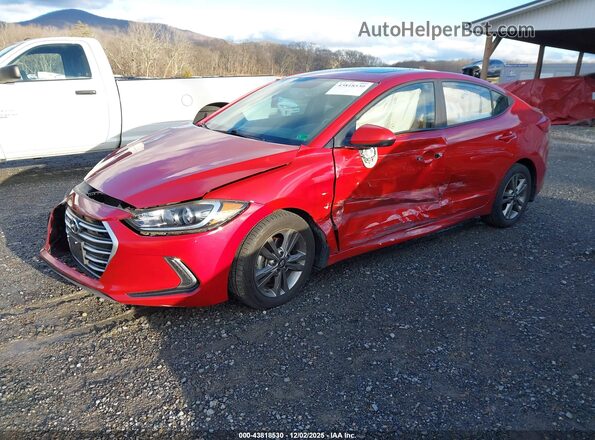 5NPD84LF6JH234794 2018 HYUNDAI ELANTRA Red 