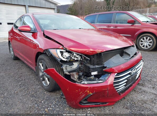 5NPD84LF6JH234794 2018 HYUNDAI ELANTRA Red 