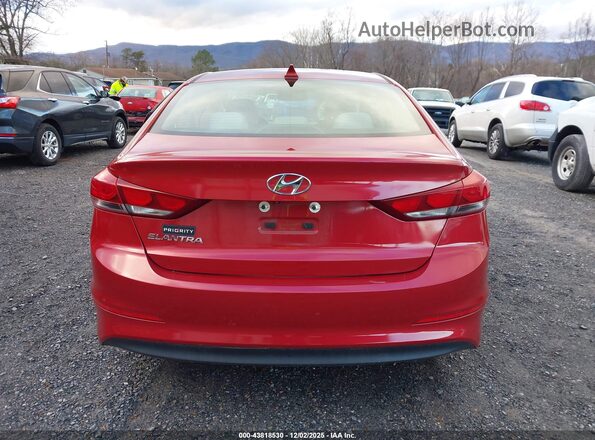 5NPD84LF6JH234794 2018 HYUNDAI ELANTRA Red 