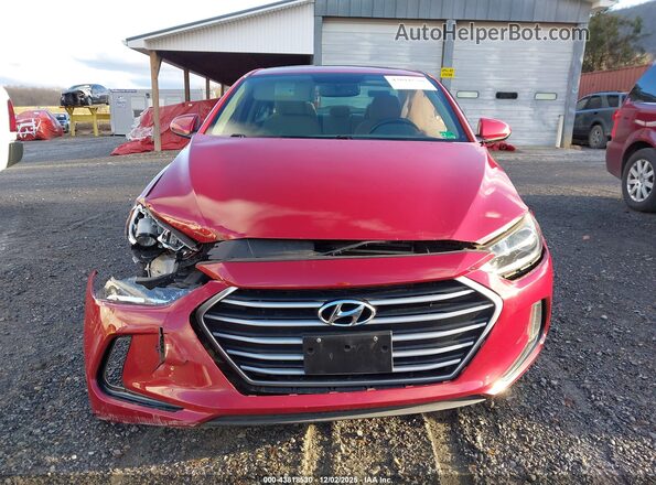 5NPD84LF6JH234794 2018 HYUNDAI ELANTRA Red 