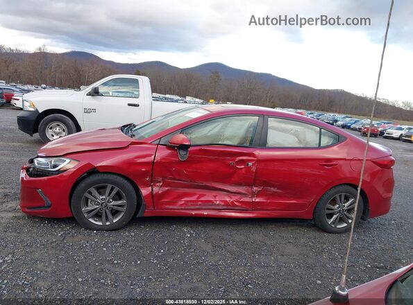 5NPD84LF6JH234794 2018 HYUNDAI ELANTRA Red 
