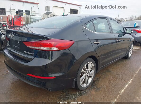 5NPD84LF7HH098167 2017 HYUNDAI ELANTRA Black Tył prawy