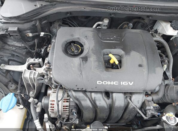 5NPD84LF7HH098167 2017 HYUNDAI ELANTRA Black Widok z tyłu
