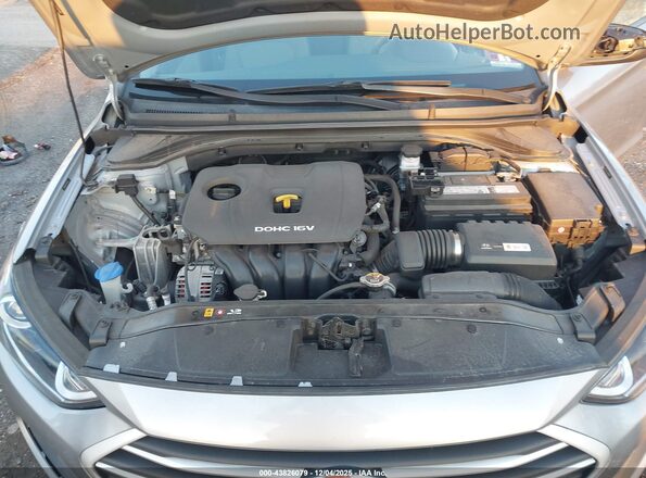 5NPD84LF7HH119857 2017 HYUNDAI ELANTRA Silver Вид ззаду