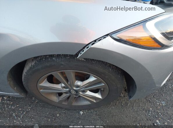 5NPD84LF7HH119857 2017 HYUNDAI ELANTRA Silver 
