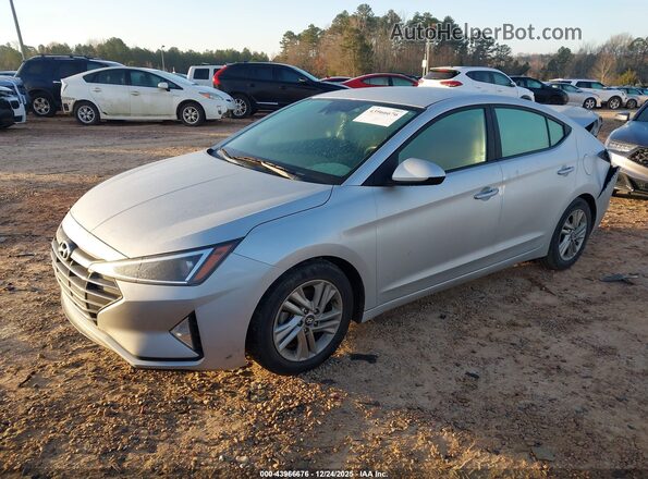 5NPD84LF7KH427389 2019 HYUNDAI ELANTRA Silver Przód lewy