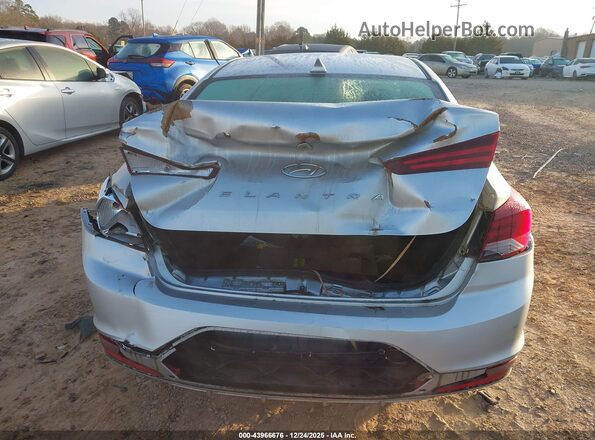 5NPD84LF7KH427389 2019 HYUNDAI ELANTRA Silver 