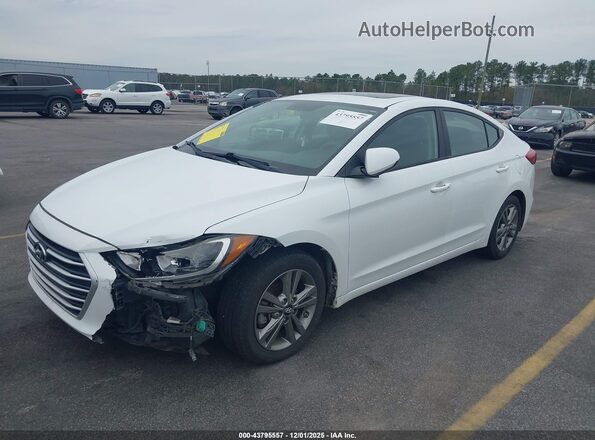 5NPD84LF8HH164516 2017 HYUNDAI ELANTRA White Przód lewy