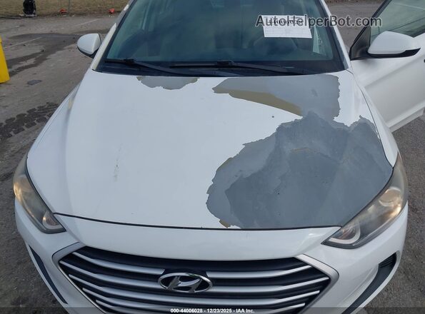 5NPD84LF9HH052212 2017 HYUNDAI ELANTRA White Դիմացի տեսք