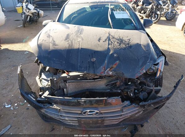 5NPD84LF9LH520223 2020 HYUNDAI ELANTRA Black Դիմացի տեսք