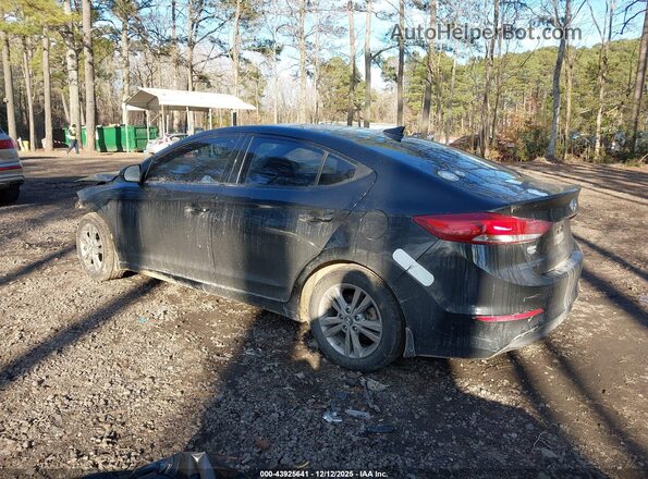 5NPD84LFXJH226794 2018 HYUNDAI ELANTRA Black Tył lewy
