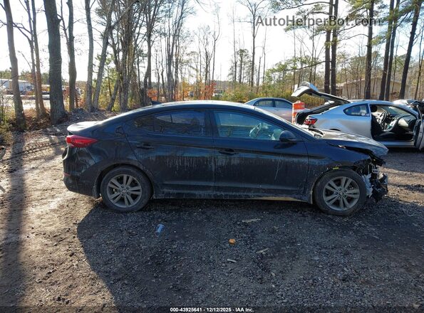 5NPD84LFXJH226794 2018 HYUNDAI ELANTRA Black Widok wnętrza 360 stopni